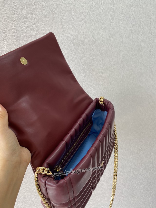 Burberry專門店新款羔羊皮Thomas專屬標識女包 巴寶莉手提單肩斜挎鏈條包 yxb1354